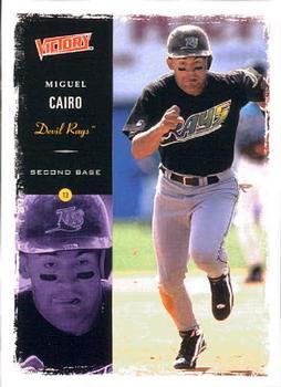 #95 Miguel Cairo - Tampa Bay Devil Rays - 2000 Upper Deck Victory Baseball