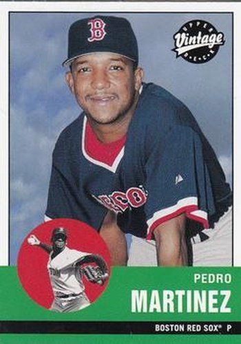 #95 Pedro Martinez - Boston Red Sox - 2001 Upper Deck Vintage Baseball