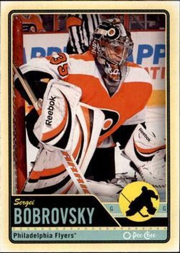 #95 Sergei Bobrovsky - Philadelphia Flyers - 2012-13 O-Pee-Chee Hockey