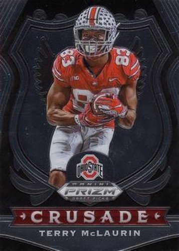 #95 Terry McLaurin- Ohio State Buckeyes - 2020 Panini Prizm Draft Picks Football