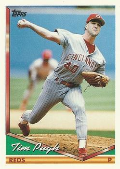 #95 Tim Pugh - Cincinnati Reds - 1994 Topps Baseball