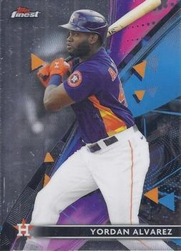 #95 Yordan Alvarez - Houston Astros - 2021 Finest Baseball