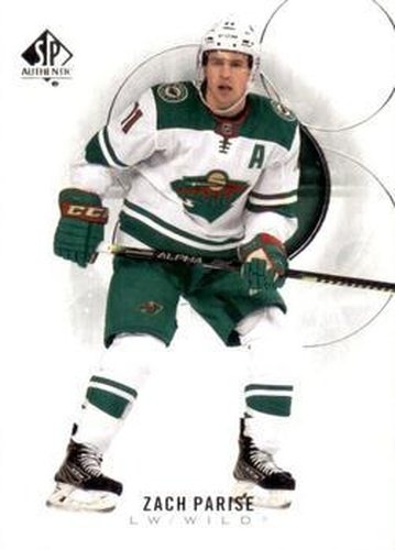 #95 Zach Parise - Minnesota Wild - 2020-21 SP Authentic Hockey