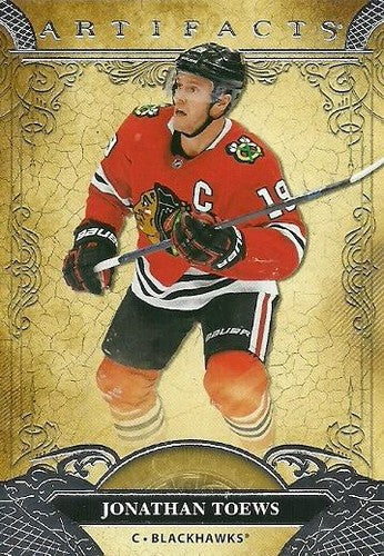 #95 Jonathan Toews - Chicago Blackhawks - 2020-21 Upper Deck Artifacts Hockey