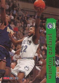 #95 Winston Garland - Minnesota Timberwolves - 1995-96 Hoops Basketball