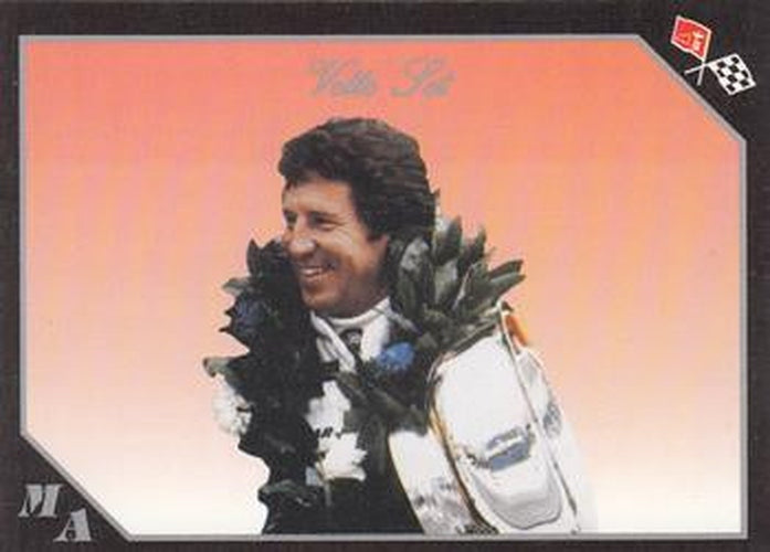 #95 Mario Andretti #4 of 6 - 1991 Collect-A-Card Vette Set