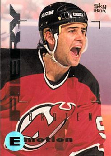 #95 Neal Broten - New Jersey Devils - 1995-96 SkyBox E-Motion Hockey