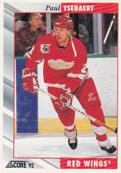 #95 Paul Ysebaert - Detroit Red Wings - 1992-93 Score USA Hockey