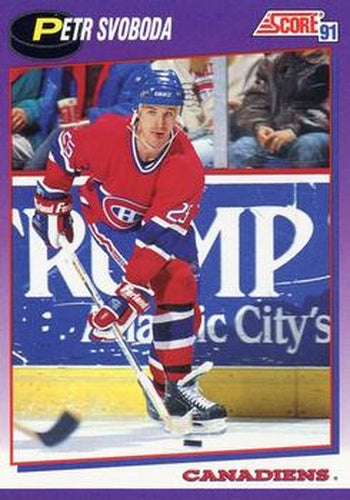 #95 Petr Svoboda - Montreal Canadiens - 1991-92 Score American Hockey