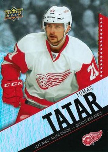 #95 Tomas Tatar - Detroit Red Wings - 2015-16 Upper Deck Tim Hortons Hockey