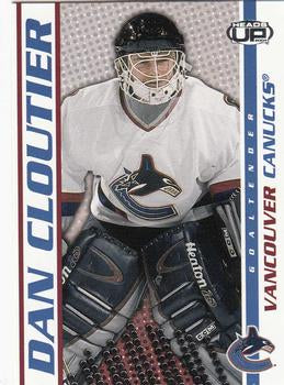 #95 Dan Cloutier - Vancouver Canucks - 2003-04 Pacific Heads Up Hockey