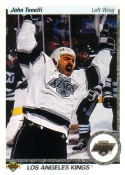 #95 John Tonelli - Los Angeles Kings - 1990-91 Upper Deck Hockey