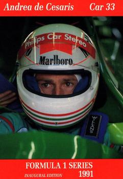 #95 Andrea de Cesaris - Jordan - 1991 Carms Formula 1 Racing