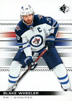 #95 Blake Wheeler - Winnipeg Jets - 2019-20 SP Hockey