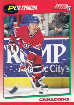 #95 Petr Svoboda - Montreal Canadiens - 1991-92 Score Canadian Hockey