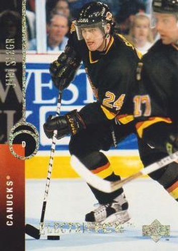 #95 Jiri Slegr - Vancouver Canucks - 1994-95 Upper Deck Hockey - Electric Ice