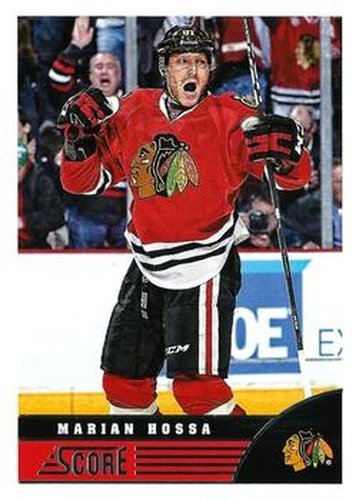 #95 Marian Hossa - Chicago Blackhawks - 2013-14 Score Hockey