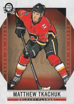 #95 Matthew Tkachuk - Calgary Flames - 2018-19 O-Pee-Chee Coast to Coast Hockey