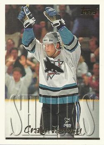 #95 Craig Janney - San Jose Sharks - 1995-96 Topps Hockey
