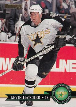 #95 Kevin Hatcher - Dallas Stars - 1995-96 Donruss Hockey
