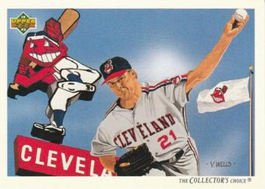 #95 Greg Swindell - Cleveland Indians - 1992 Upper Deck Baseball