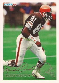 #95 Michael Jackson - Cleveland Browns - 1994 Fleer Football