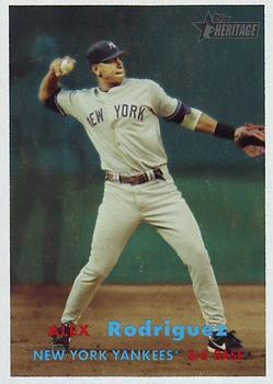 #95a Alex Rodriguez - New York Yankees - 2006 Topps Heritage Baseball