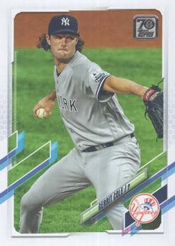 #95 Gerrit Cole - New York Yankees - 2021 Topps Baseball