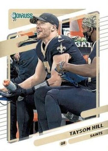 #95b Taysom Hill - New Orleans Saints - 2021 Donruss Football