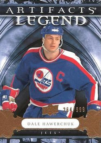 #103 Dale Hawerchuk - Winnipeg Jets - 2009-10 Upper Deck Artifacts Hockey