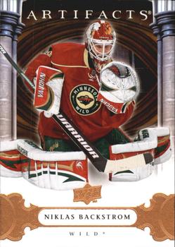 #12 Niklas Backstrom - Minnesota Wild - 2009-10 Upper Deck Artifacts Hockey