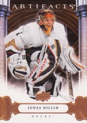 #16 Jonas Hiller - Anaheim Ducks - 2009-10 Upper Deck Artifacts Hockey