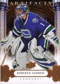 #20 Roberto Luongo - Vancouver Canucks - 2009-10 Upper Deck Artifacts Hockey