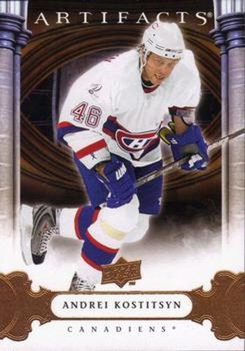 #21 Andrei Kostitsyn - Montreal Canadiens - 2009-10 Upper Deck Artifacts Hockey
