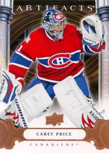 #24 Carey Price - Montreal Canadiens - 2009-10 Upper Deck Artifacts Hockey