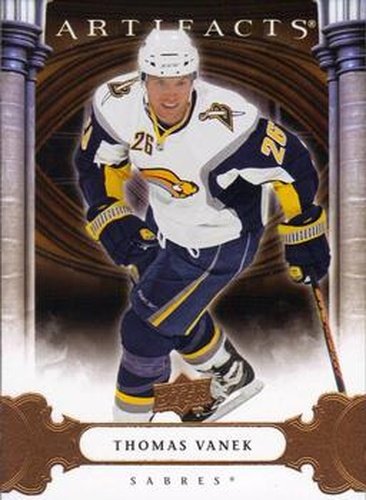 #27 Thomas Vanek - Buffalo Sabres - 2009-10 Upper Deck Artifacts Hockey