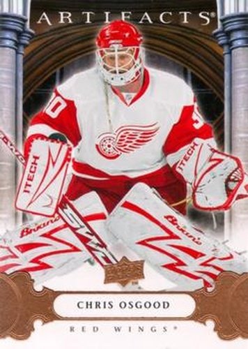 #2 Chris Osgood - Detroit Red Wings - 2009-10 Upper Deck Artifacts Hockey
