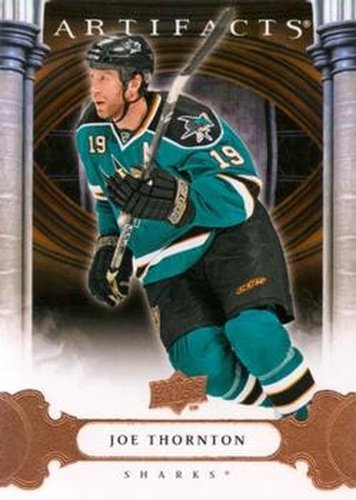 #31 Joe Thornton - San Jose Sharks - 2009-10 Upper Deck Artifacts Hockey