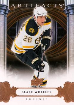 #34 Blake Wheeler - Boston Bruins - 2009-10 Upper Deck Artifacts Hockey