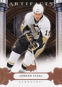 #42 Jordan Staal - Pittsburgh Penguins - 2009-10 Upper Deck Artifacts Hockey