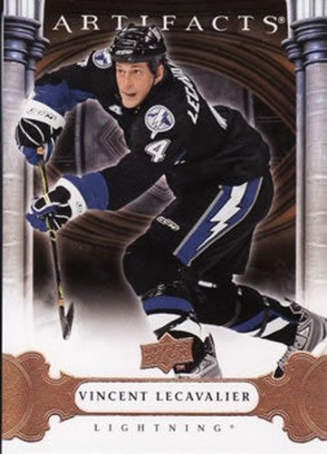 #46 Vincent Lecavalier - Tampa Bay Lightning - 2009-10 Upper Deck Artifacts Hockey