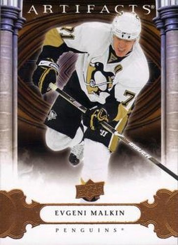 #54 Evgeni Malkin - Pittsburgh Penguins - 2009-10 Upper Deck Artifacts Hockey