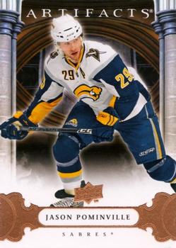 #63 Jason Pominville - Buffalo Sabres - 2009-10 Upper Deck Artifacts Hockey