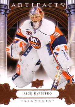 #64 Rick DiPietro - New York Islanders - 2009-10 Upper Deck Artifacts Hockey