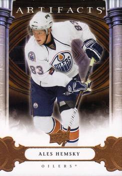 #65 Ales Hemsky - Edmonton Oilers - 2009-10 Upper Deck Artifacts Hockey