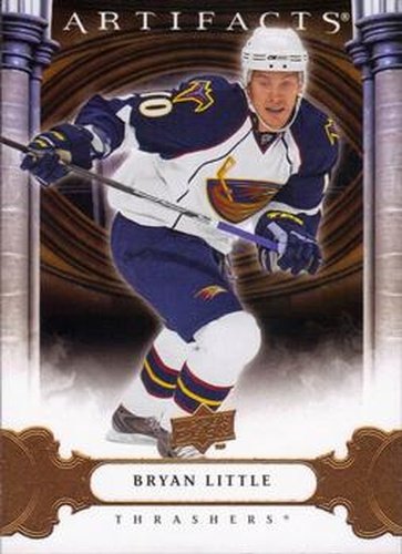 #74 Bryan Little - Atlanta Thrashers - 2009-10 Upper Deck Artifacts Hockey