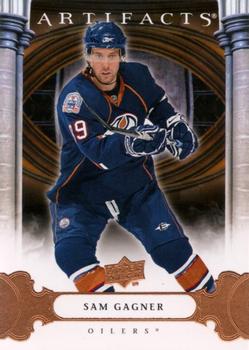 #82 Sam Gagner - Edmonton Oilers - 2009-10 Upper Deck Artifacts Hockey