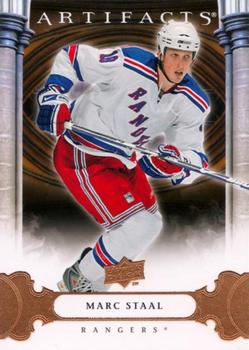 #87 Marc Staal - New York Rangers - 2009-10 Upper Deck Artifacts Hockey