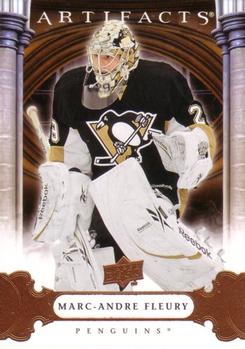 #91 Marc-Andre Fleury - Pittsburgh Penguins - 2009-10 Upper Deck Artifacts Hockey