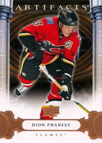 #92 Dion Phaneuf - Calgary Flames - 2009-10 Upper Deck Artifacts Hockey